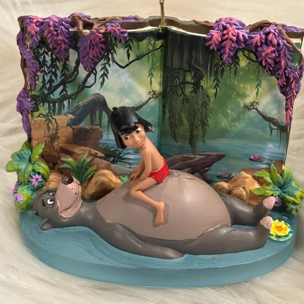 Disney Jungle Book Mowgli and Baloo Christmas Ornament - 55th NWT